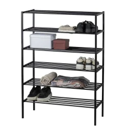 Schuh Metallregal mit sechs Schuhgittern - Cemido
