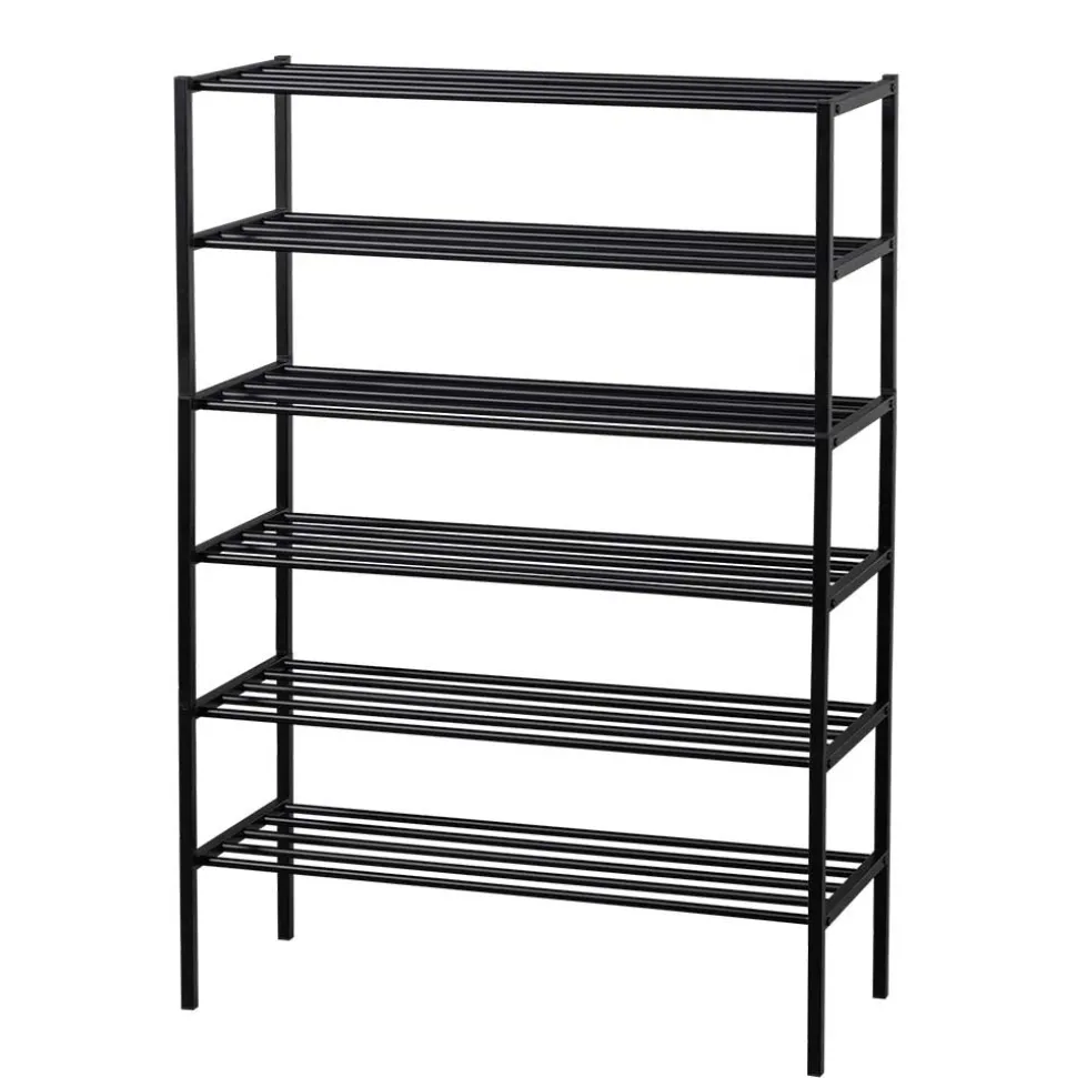 Schuh Metallregal mit sechs Schuhgittern - Cemido
