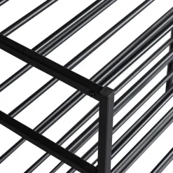 Schuh Metallregal mit sechs Schuhgittern - Cemido