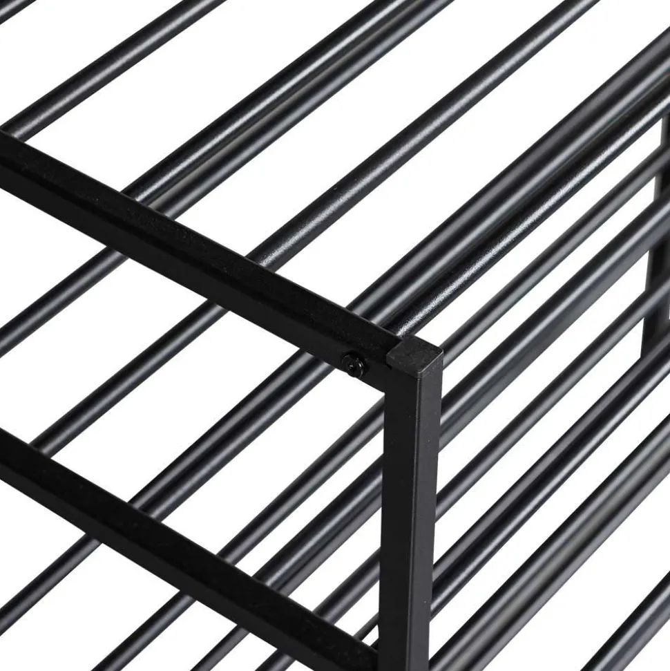 Schuh Metallregal mit sechs Schuhgittern - Cemido