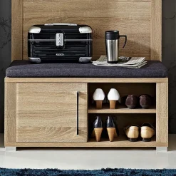 Schuhbank Xesta in Eiche Sonoma