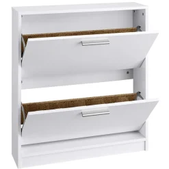 Schuhkipper in Weiß mit zwei Klappen - Scott