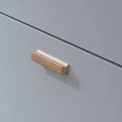 Schuhkommode in Grau und Eiche Optik - Caldaro