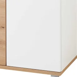 Schuhkommode in Weiß & Wildeiche NB - Symbrosia