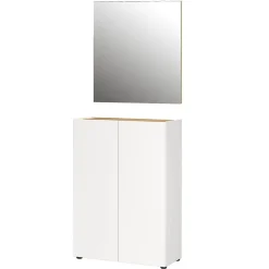 Schuhkommode und Wandspiegel Set - Cooking (zweiteilig)