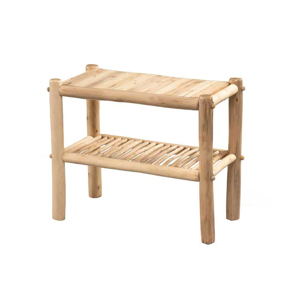 Schuhregal aus Eukalyptusholz - Drawa