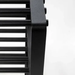 Schuhregal mit 3 Böden in Schwarz - Satroni