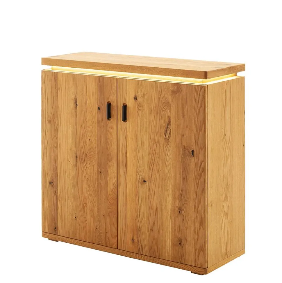 Schuhschrank aus Balkeneiche Massivholz - Robats