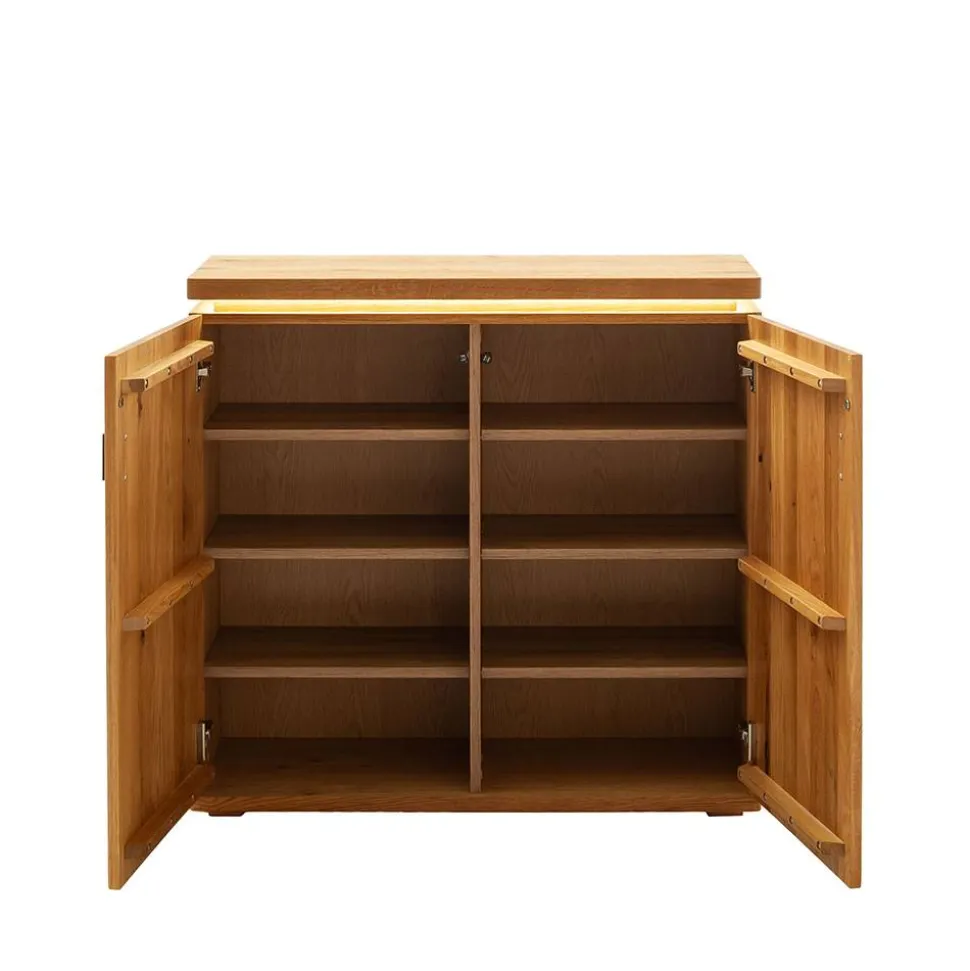 Schuhschrank aus Balkeneiche Massivholz - Robats