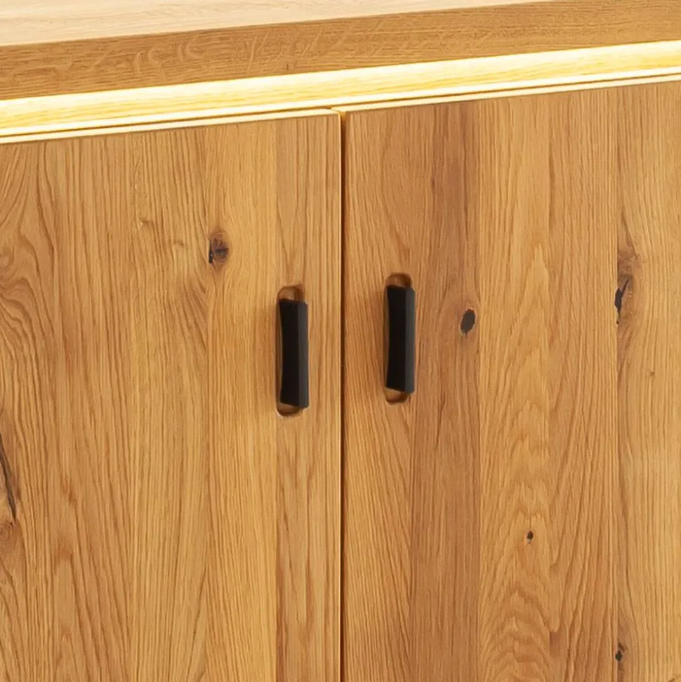 Schuhschrank aus Balkeneiche Massivholz - Robats