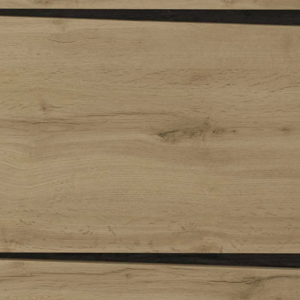 Schuhschrank in Wildeiche & Schwarzgrau - Paula