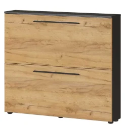 Schuhschrank in Wildeiche NB & Anthrazit - Lampione