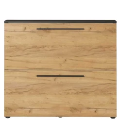 Schuhschrank in Wildeiche NB & Anthrazit - Lampione