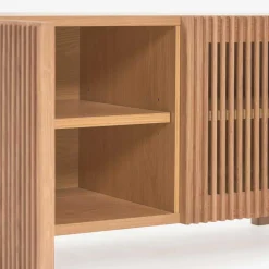 Schuhschrank mit Lamellen-Türen - Azuro