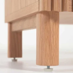 Schuhschrank mit Lamellen-Türen - Azuro