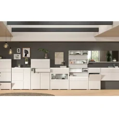 Schuhschrank mit Schublade und zwei Klappen - Dany