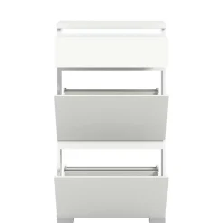 Schuhschrank mit Schublade und zwei Klappen - Dany