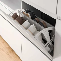 Schuhschrank mit Schublade und zwei Klappen - Dany