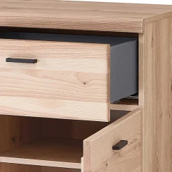 Schuhschrank mit Schublade und zwei Türen - Latenda