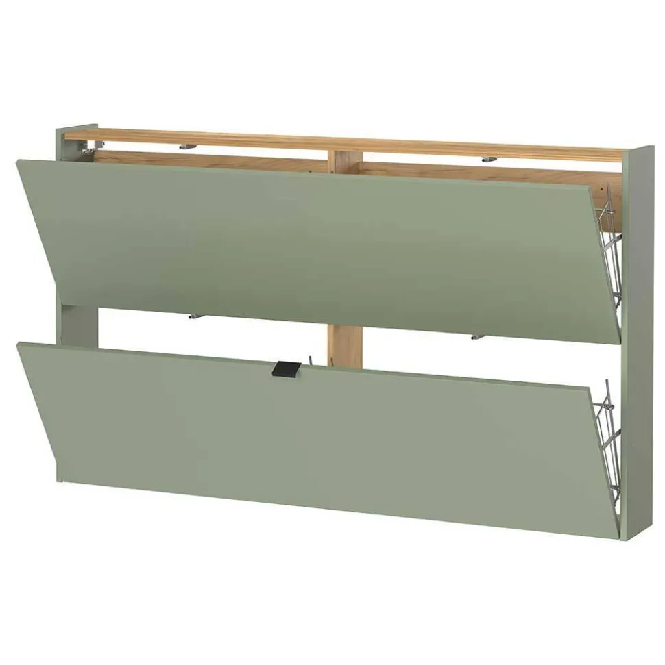 Schuhschrank und Spiegel Set - Point (zweiteilig)