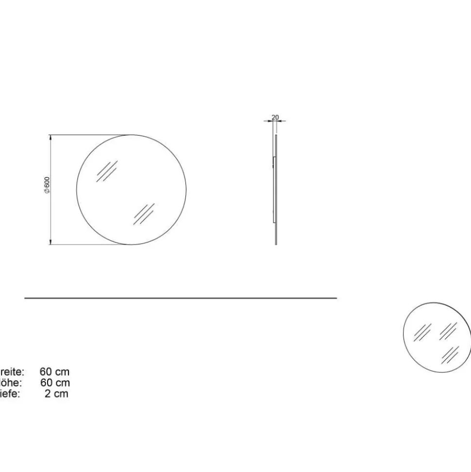 Schuhschrank und Spiegel Set - Bien (zweiteilig)