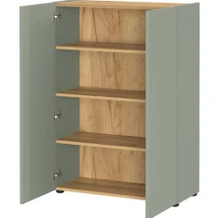 Schuhschrank und Spiegel Set - Bien (zweiteilig)