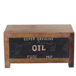 Schuhschränkchen Creek in Bunt Braun