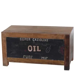 Schuhschränkchen Creek in Bunt Braun