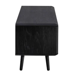 Schwarz geöltes TV Board aus Eiche - Vlotho