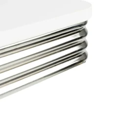 Schwarz Weißes Bartisch Set Barataria im Retro Diner Style (fünfteilig)