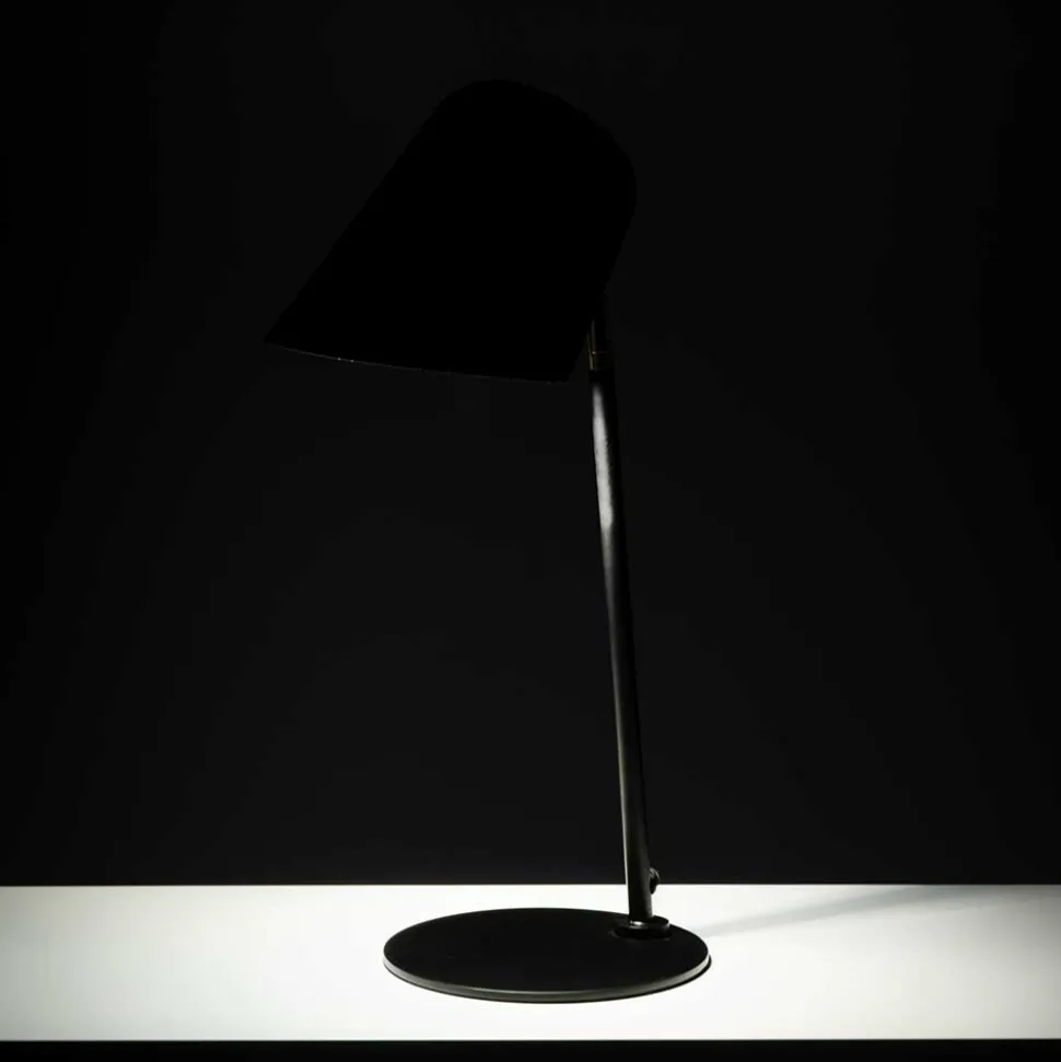 Schwarze Tischlampe aus Metall - Ravenna