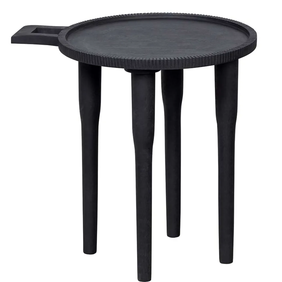 Schwarzer Beistelltisch 43x41x35 cm - Natures