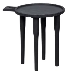 Schwarzer Beistelltisch 43x41x35 cm - Natures