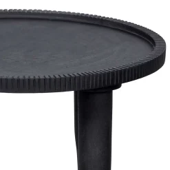 Schwarzer Beistelltisch 43x41x35 cm - Natures