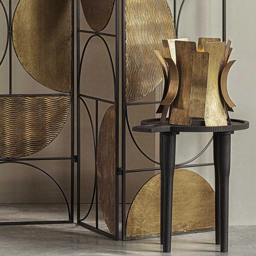 Schwarzer Beistelltisch 43x41x35 cm - Natures