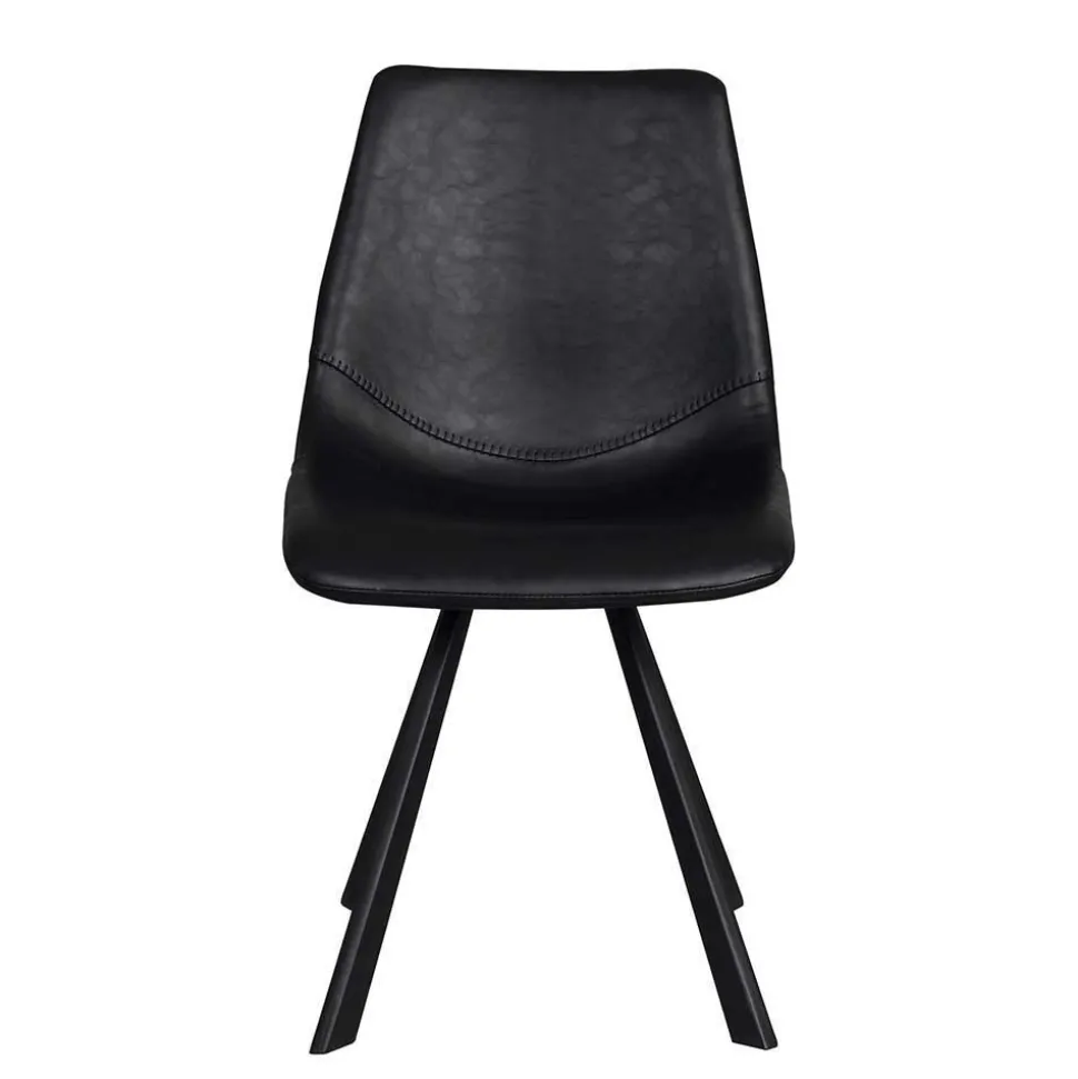 Schwarzer Eiche Esstisch & Stühle - Namac (fünfteilig)