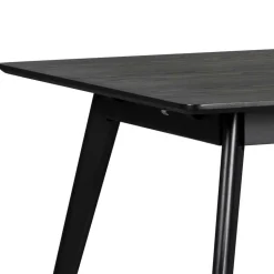 Schwarzer Esszimmer Tisch im Retro Style - Vartana