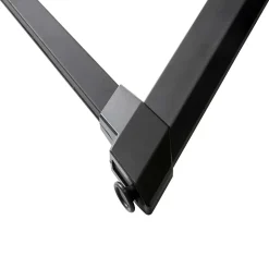 Schwarzer Gamer PC Tisch mit LED Beleuchtung - Frogs