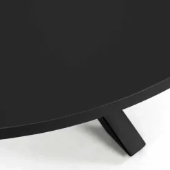 Schwarzer Küchentisch in modernem Design - Aknita