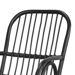 Schwarzer Schaukelstuhl modern - Italiano