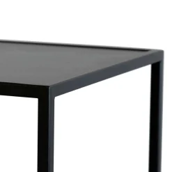 Schwarzer Tisch auf Rollen - Yarisis