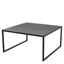 Schwarzer Wohnzimmertisch 59x30x59 cm - Vita