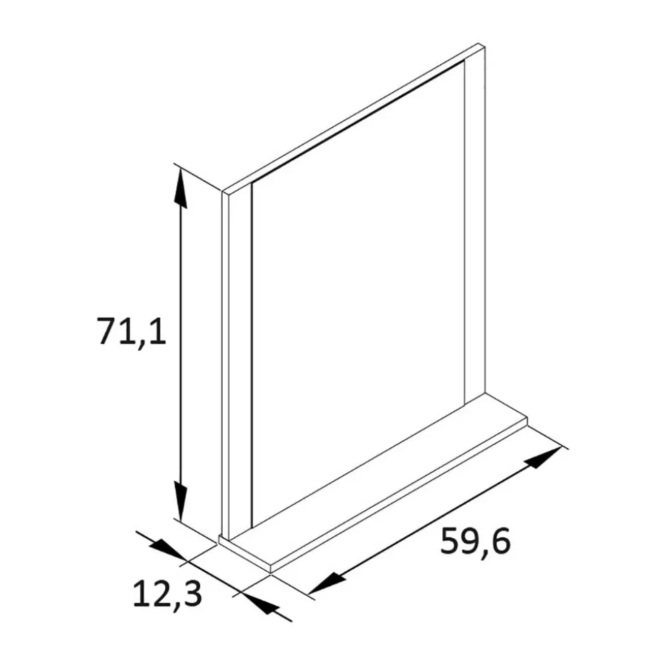 Schwarzes Flurmöbel Set - Anderian (vierteilig)