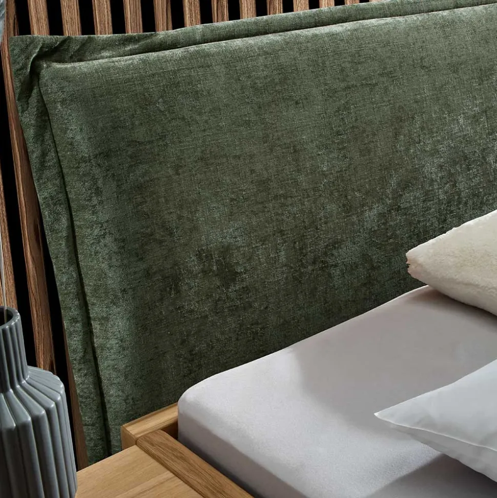 Schwebendes Bettgestell 140x200 cm - Elcuedon (dreiteilig)