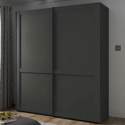 Schwebetüren-Schlafzimmerschrank im Landhausstil - Mataram