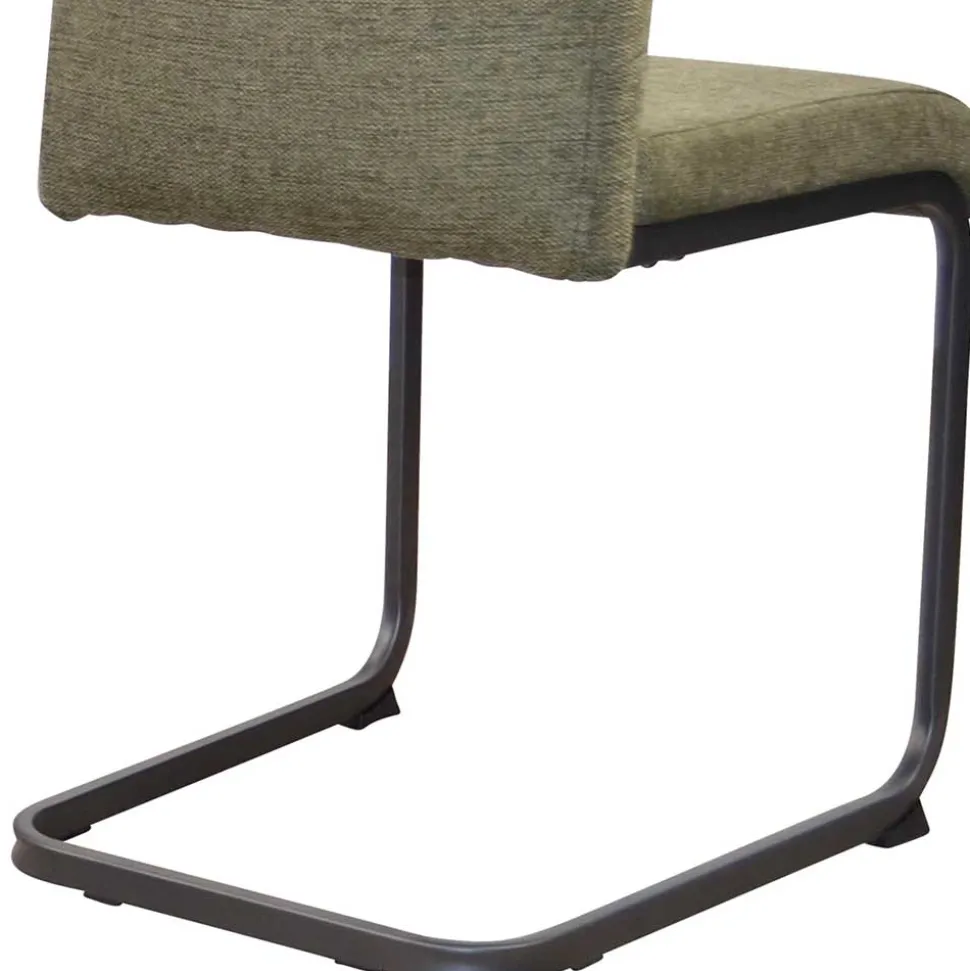 Schwingstühle & Säulentisch ausziehbar - Leggera (fünfteilig)