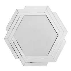 Sechseckiger Design Spiegel für Wandmontage - Gionta