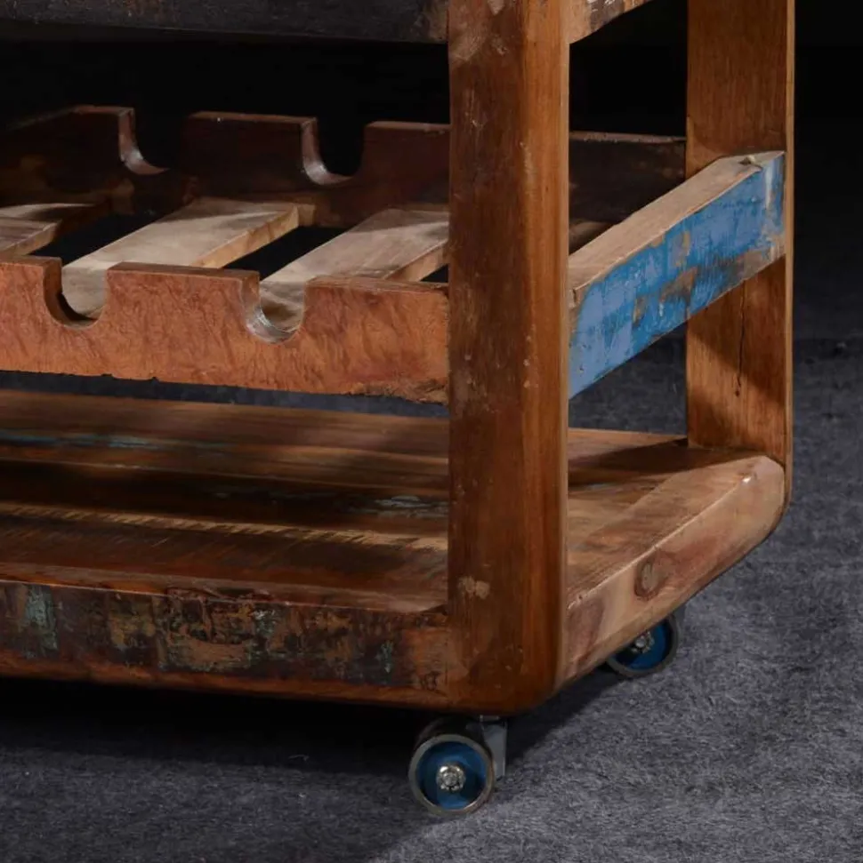 Servierwagen Clarendon in Shabby Chic Design