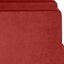 Sessel aus Samtvelours in Ziegelrot - Sunset