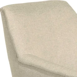 Sessel in Beige und Buche Natur - Vareika